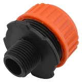 Адаптер Aquapulse АР 1038 с наружной резьбой 3/4" с редуктором 3/4"-1/2" 25шт