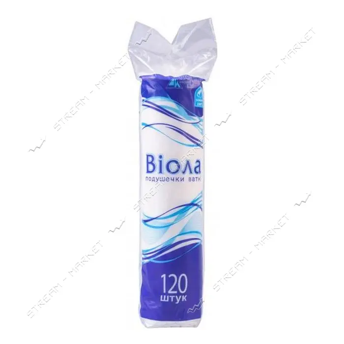 Ватные диски Виола 120шт                                                                            