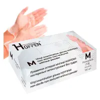 Перчатки Hoffen виниловые размер M 50 пар