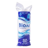 Ватные диски Виола 80шт                                                                             