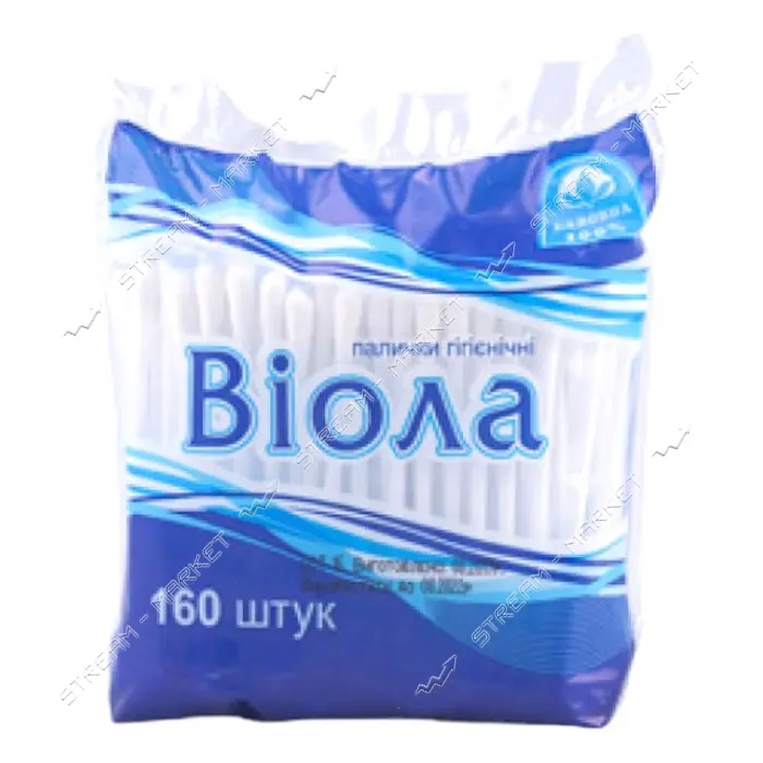 Ватные палочки Виола 160шт                                                                          