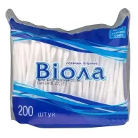 Ватные палочки Виола 200шт                                                                          