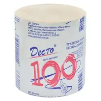 Туалетная бумага ПМ Десто 100 100х100 серая                                                         