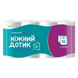 Туалетная бумага Нежное прикосновение 2 слоя 16шт