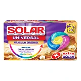 Капсулы для стирки Solar Universal VANILLA ORCHID 20шт коробка                                      
