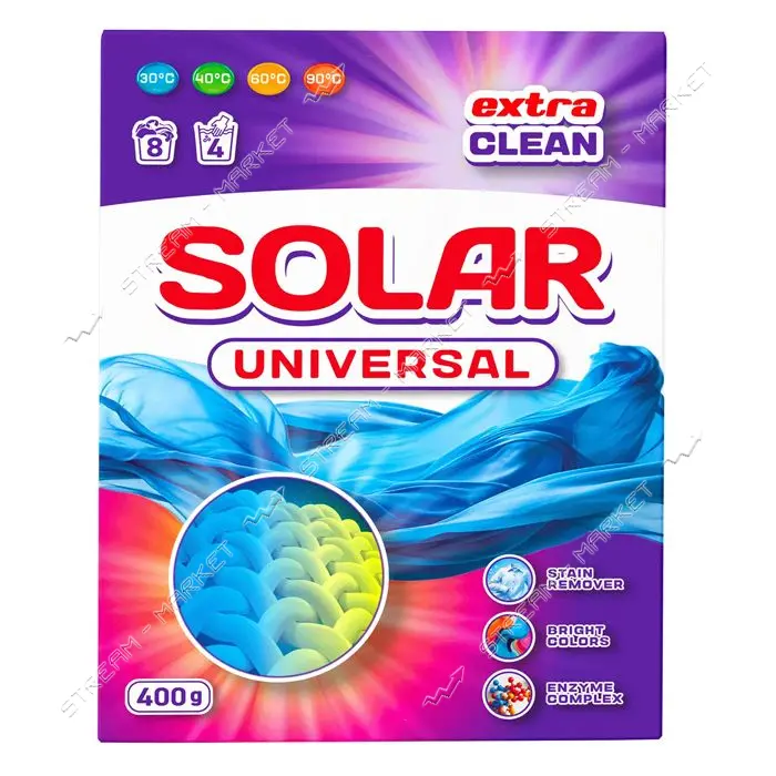 Пральний порошок Solar Universal 400 грамм                                                          