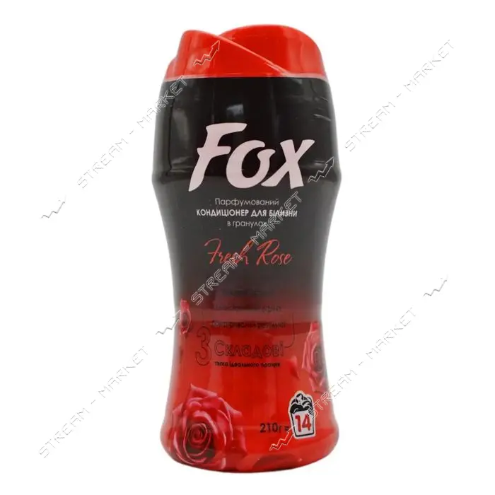 Гранулы-парфюм Fox для стирки Fresh Rose 210г