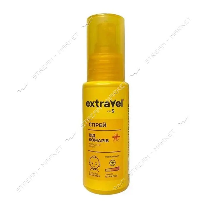 Спрей от комаров Extravel KIDS 70мл