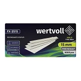 Гвоздь закаленный Wertvoll FX-2515 для пневмостеплера тип 18GA 15мм/1.0х1.25мм 5000шт