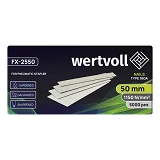 Гвоздь закаленный Wertvoll FX-2550 для пневмостеплера тип 18GA 50мм/1.0х1.25мм 5000шт