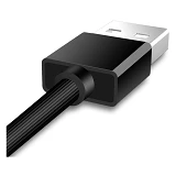 Кабель Hoco X12 2 в 1 One pull two L shape magnetic Micro USB plus Lightning длина 1.2м черный
