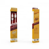 Кабель Ldnio LC83 2 в 1 Micro USB plus Lightning  длина 1м белый плюс оранжевый                     