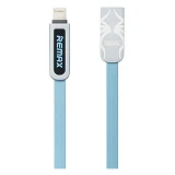 Кабель Remax Armor RC-067t 2 в 1 Micro USB plus Lightning  длина 1м голубой                         
