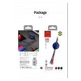 Кабель Joyroom S-M365 3 в 1 Micro USB plus Lightning plus USB Type-C длина 1.2м черный