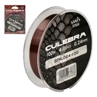 Леска Culebra 100мх0.24мм тест 4.05кг SFML024-100                                                   