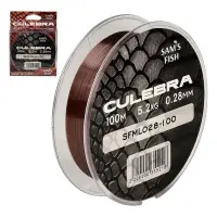 Леска Culebra 100мх0.28мм тест 5.2кг SFML028-100                                                    