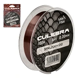 Леска Culebra 100мх0.30мм тест 6кг SFML030-100