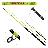 Спиннинг карповый штекерный Crocodile 2.4м 100-250г 2к WSI51083-2