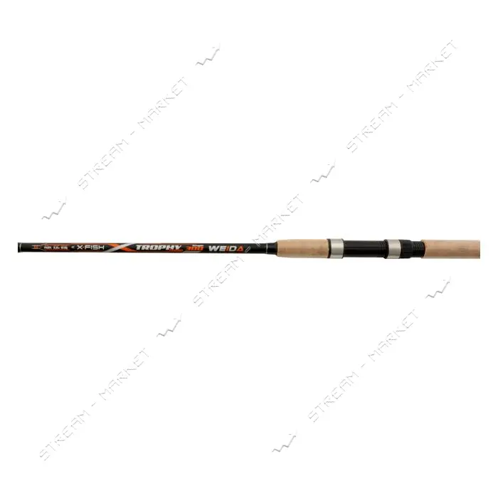 Спининнг штекерный карбон Weida Feeder TROPHY 3м тест 60 -120г 455-300                              