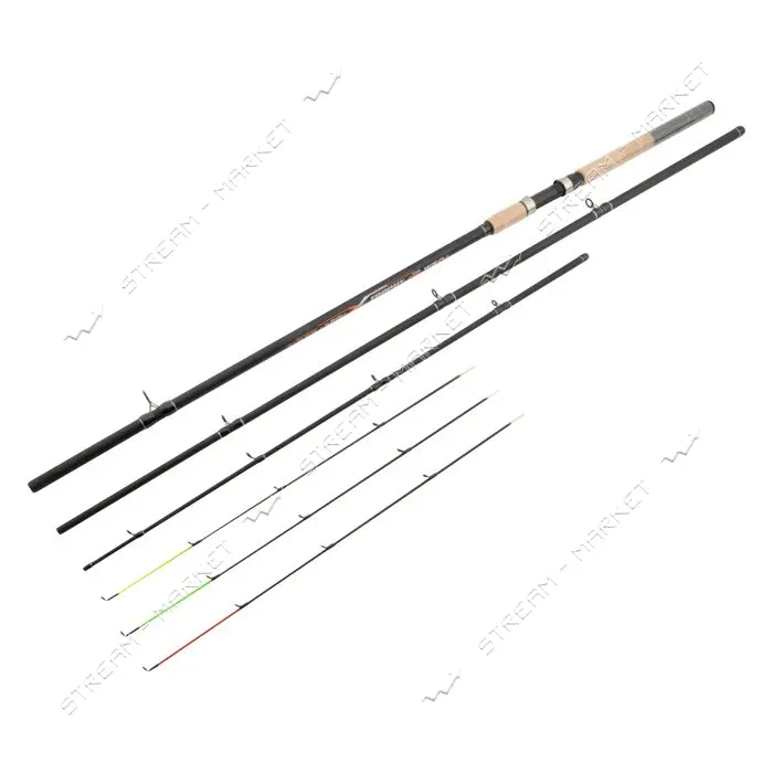 Спининнг штекерный карбон Weida Feeder TROPHY 3.6м тест 60-120г 455-360