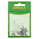 Карабин с вертлюгом Fiema 8  10шт F4                                                                