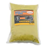 Прикормка Art fishing кукуруза с добавлением клея 800г                                              