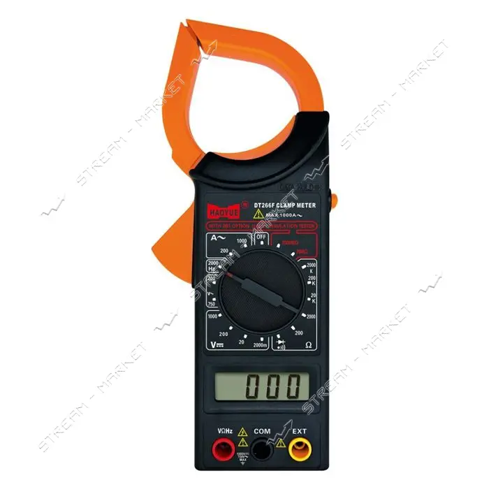 Мультиметр HAOYUE DT266F с чехлом щупы токовые клещи
