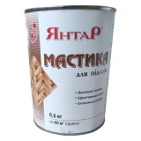 Мастика для пола Янтар 0.6кг бесцветная                                                             