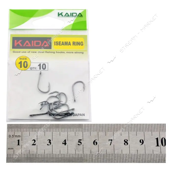 Крючки KAIDA ISEAM 10 10шт 004572