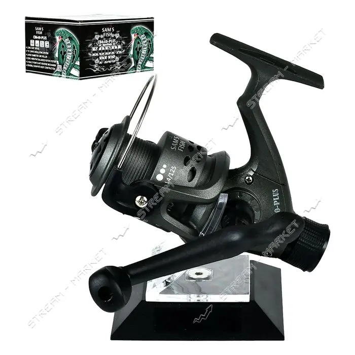 Катушка Cobra Plus 4000 6bb пластик шпуля CB640-Plus                                                