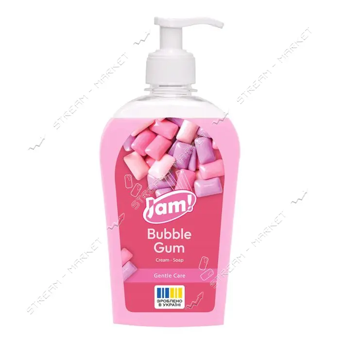 Крем-мыло JAM! Bubble Gum с глицерином 325г