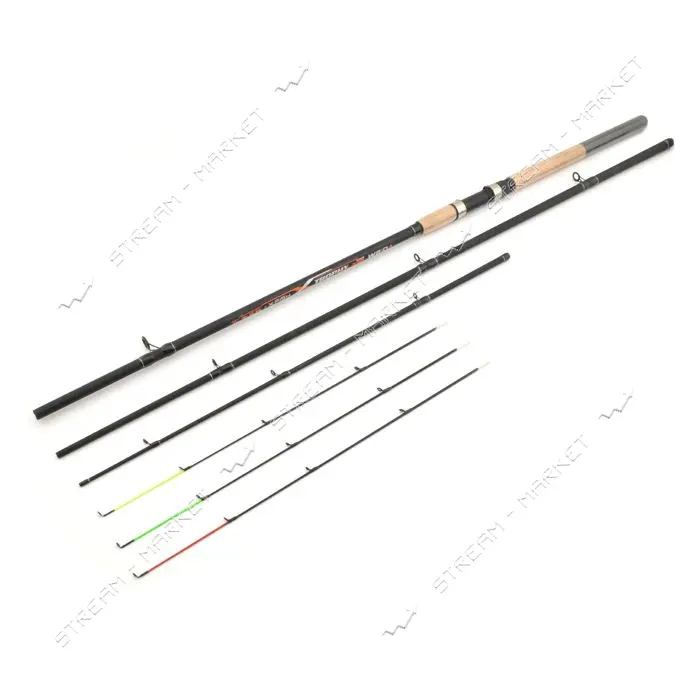 Спиннинг штекерный карбон Weida Feeder TROPHY 3.3м тест 60-120г 455-300                             