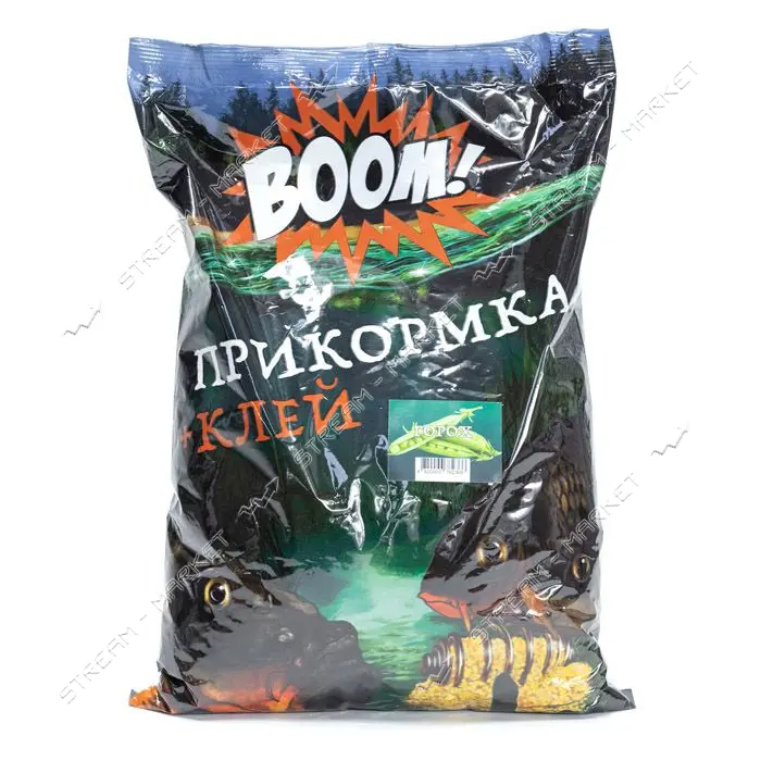 Прикормка Boom ТОП Горох  900г                                                                      