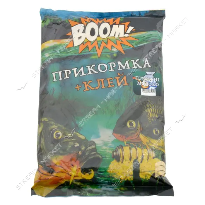 Прикормка Boom ТОП Пряженное Молоко 900г                                                            