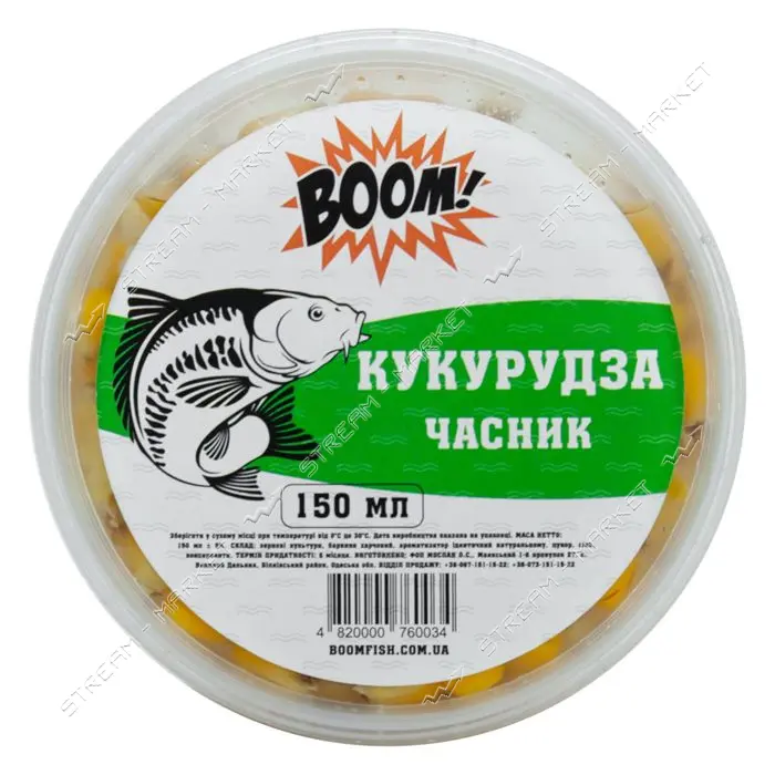 Кукуруза Boom Чеснок 150мл                                                                          