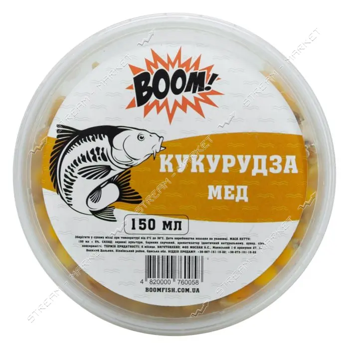 Кукуруза Boom Мед 150мл                                                                             