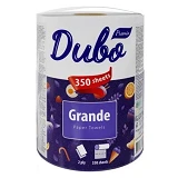 Паперові рушники Диво Premio Grande 2-шарові 1 рулон 350 відривів білі                              