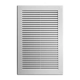 Решетка вентиляционная AWENTA TRU 24 300х200мм с сеткой от насекомых белая                          