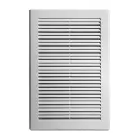 Решетка вентиляционная AWENTA TRU 24 300х200мм с сеткой от насекомых белая                          