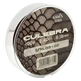 Леска Culebra 100мх0.18мм тест 2.16кг SFML018-100                                                   