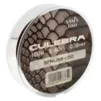Волосінь Culebra 100мх0.18мм тест 2.16кг SFML018-100                                                