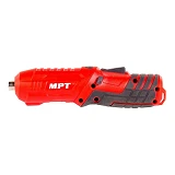 Отвертка аккумуляторная MPT MCSD4006.1 поворотная 4 V Li-ion 1.5 Ач 250 об/мин 3.5Нм реверс USB     