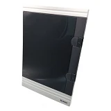 Щиток внутренний Takel 512744 FF-BB на 36 модулей черная дверь 300х440х90 белый