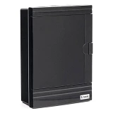 Щиток наружный Takel 512763 SF-BB на 18 модулей черная дверь 240х330х90 черный