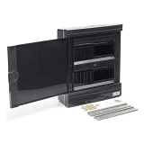 Щиток наружный Takel 512764 SF-BB на 24 модуля черная дверь 300х330х90 черный