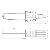 Зажим анкерный Takel 503544 натяжной PA4/25S 16-25мм2