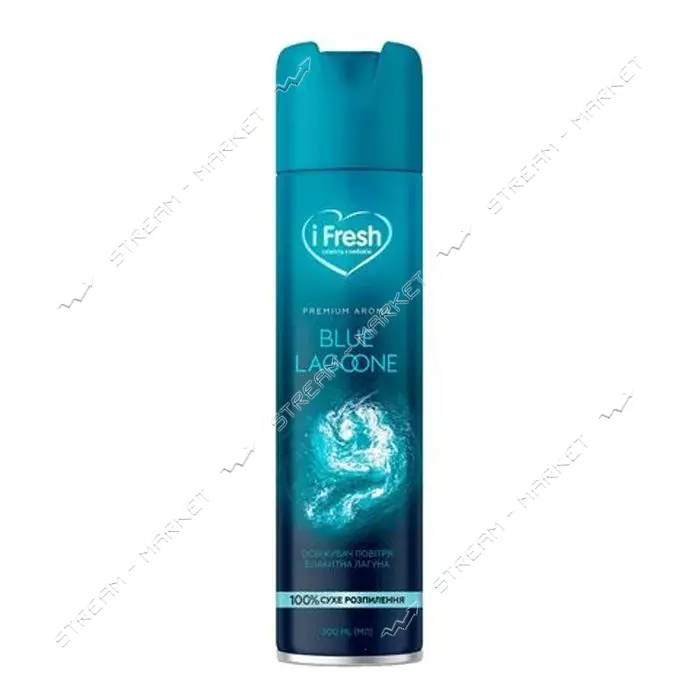 Освежитель воздуха iFRESH Premium Aroma Blue Lagoon 300мл                                           