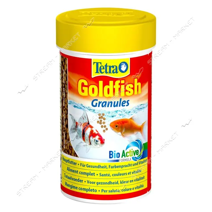 Корм Tetra Gold fish Granules для золотых рыб 100мл