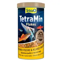 Корм Tetra Min Flakes для аквариумных рыбок хлопья 200г 1л                                          