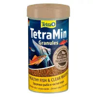 Корм Tetra Min Granules для аквариумных рыбок гранулы 100г 250мл                                    